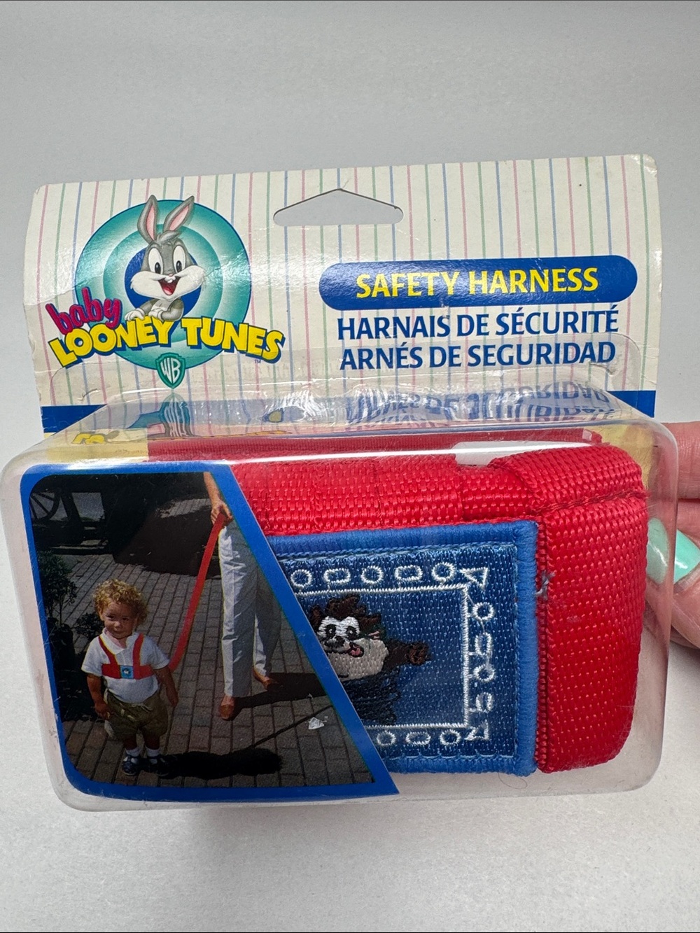 SAFETY 1ST BABY LOONEY TUNES SAFETY HARNESS TAZMANIAN DEVIL TAZ VINTAGE